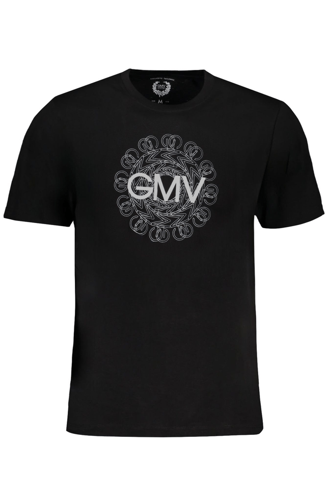 9565GIAN MARCO VENTURI T-SHIRT MANICHE CORTE UOMO NERO
