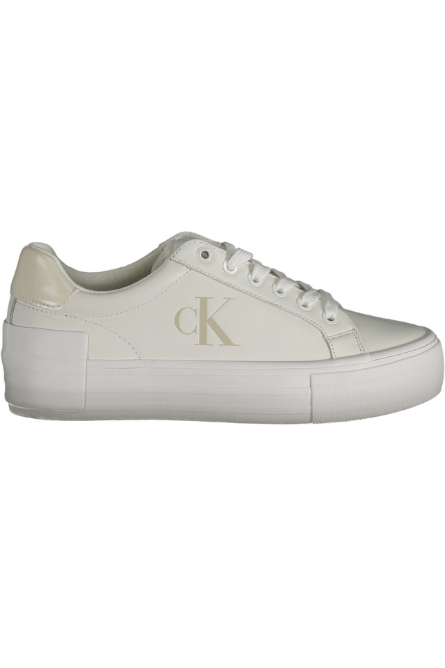 9910CALVIN KLEIN CALZATURA SPORTIVA DONNA BIANCO