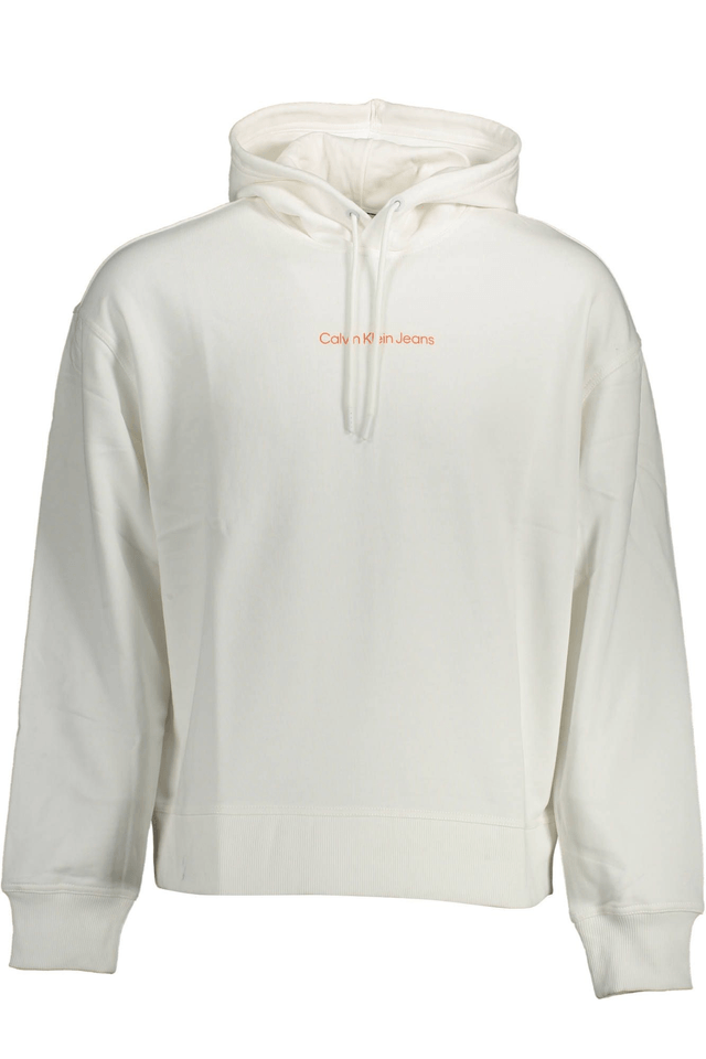 2248CALVIN KLEIN FELPA SENZA ZIP UOMO BIANCO