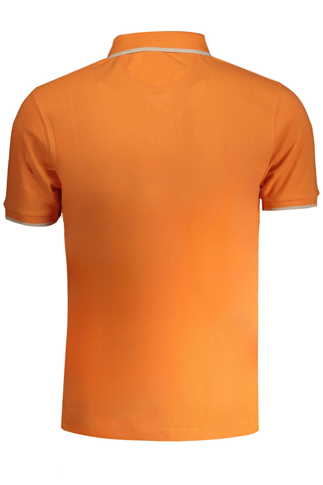 9057LA MARTINA POLO MANICHE CORTE UOMO ARANCIO
