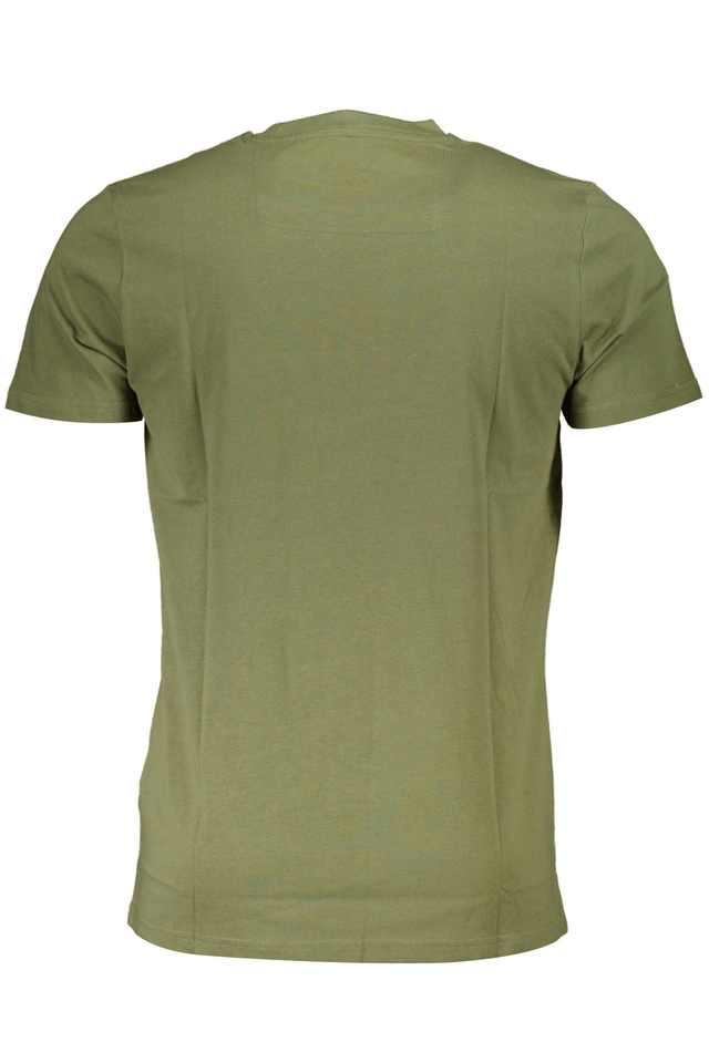 4550CAVALLI CLASS T-SHIRT MANICHE CORTE UOMO VERDE