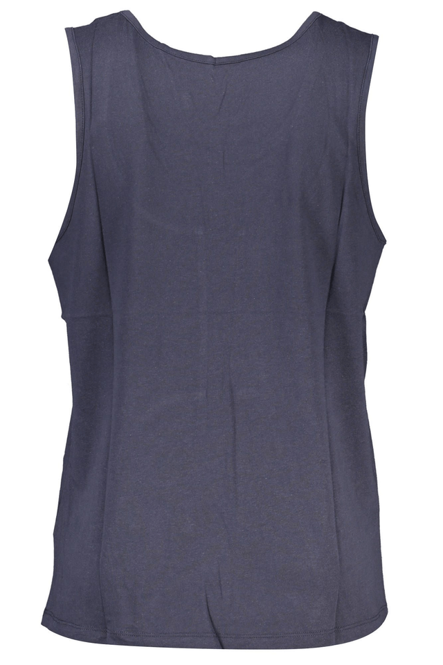 3987GIAN MARCO VENTURI CANOTTA UOMO BLU