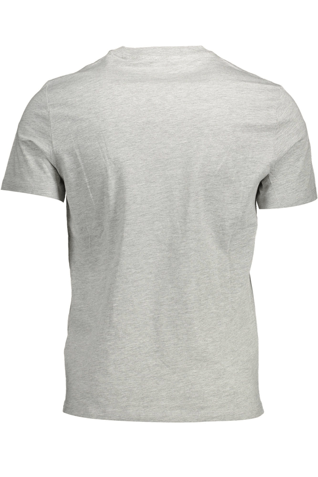 1444GUESS JEANS T-SHIRT MANICHE CORTE UOMO GRIGIO