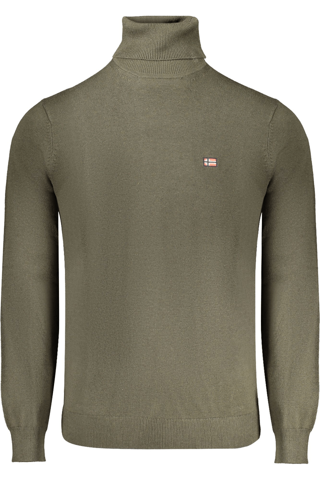 10505NORWAY 1963 MAGLIA UOMO VERDE