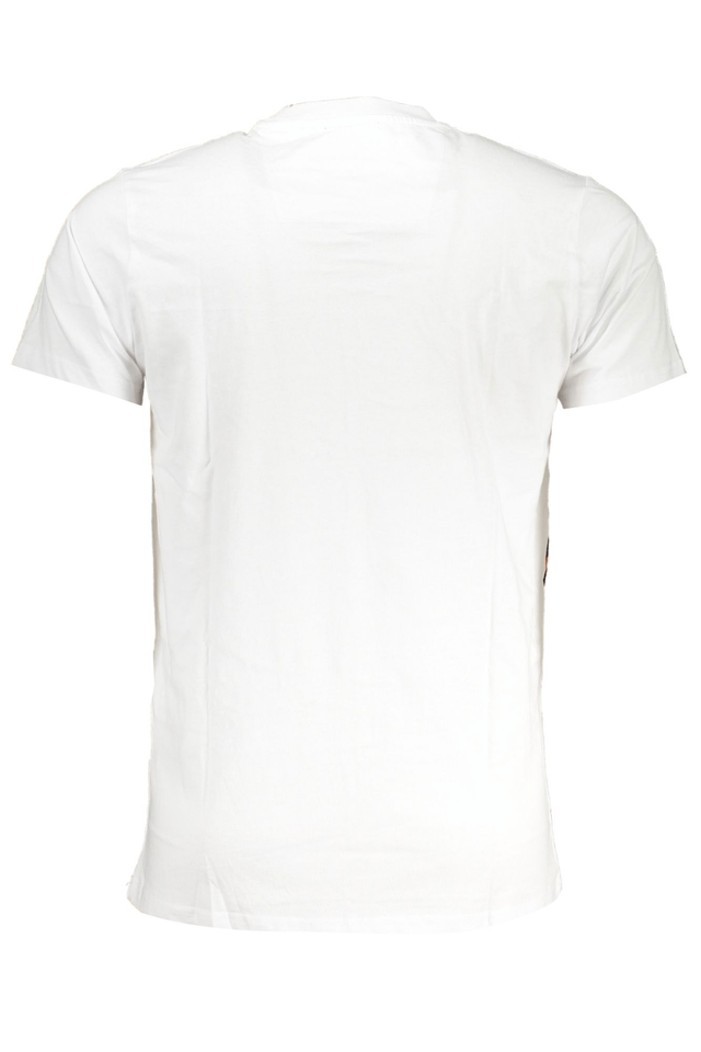 7832CAVALLI CLASS T-SHIRT MANICHE CORTE UOMO BIANCO