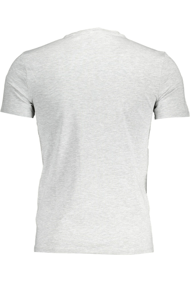 219GUESS JEANS T-SHIRT MANICHE CORTE UOMO GRIGIO