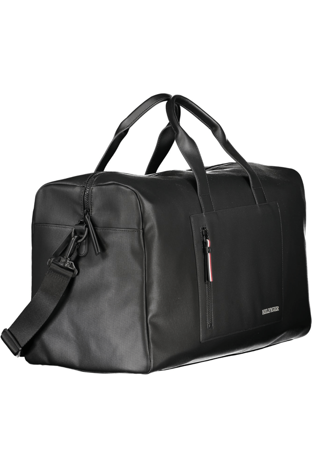 9253TOMMY HILFIGER BORSONE UOMO NERO