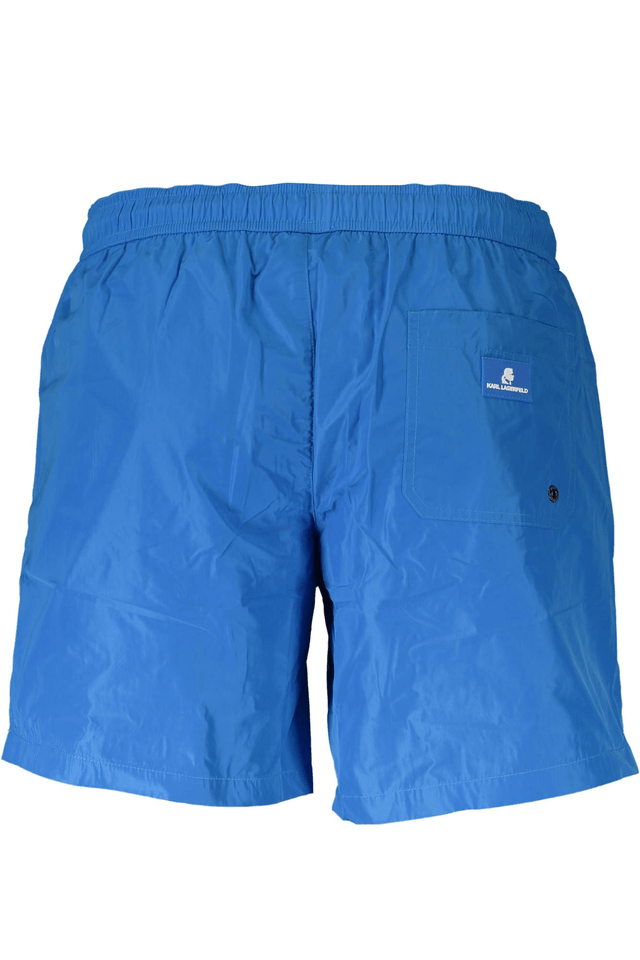 1038KARL LAGERFELD BEACHWEAR COSTUME PARTE SOTTO UOMO AZZURRO