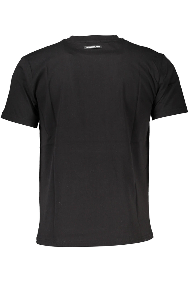 4170CAVALLI CLASS T-SHIRT MANICHE CORTE UOMO NERO