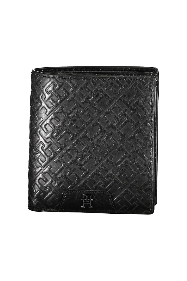 7302TOMMY HILFIGER PORTAFOGLIO UOMO NERO