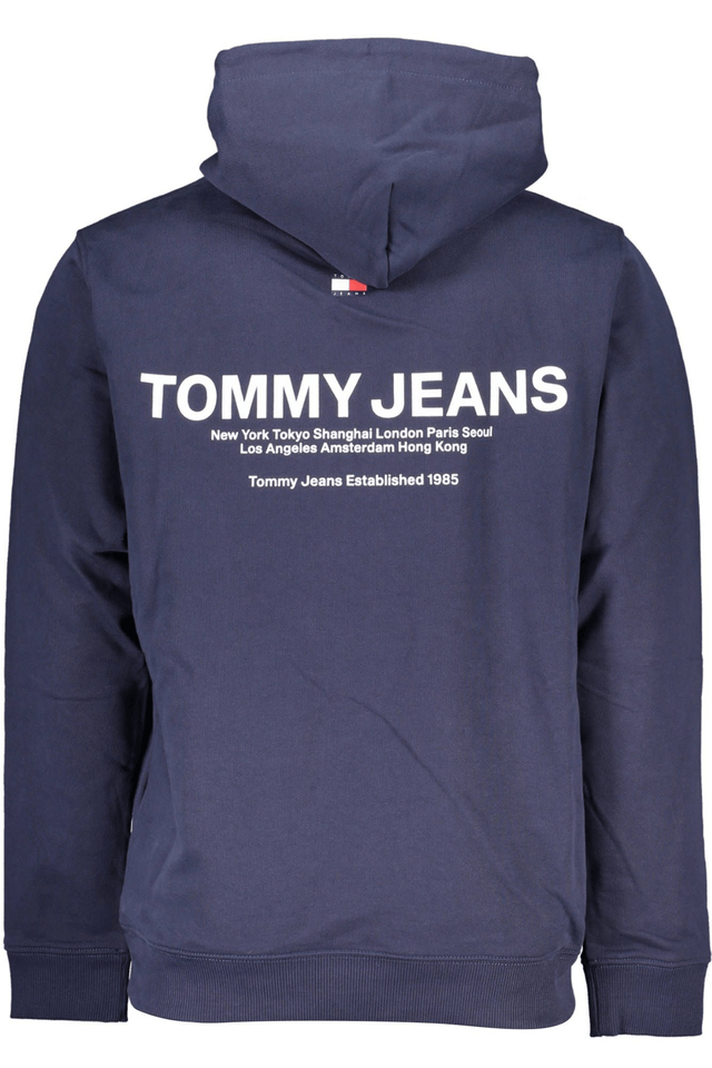 6464TOMMY HILFIGER FELPA SENZA ZIP UOMO BLU