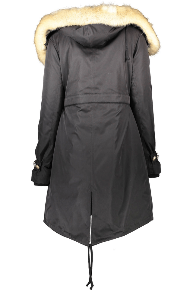 1072BLUGIRL GIUBBOTTO DONNA NERO