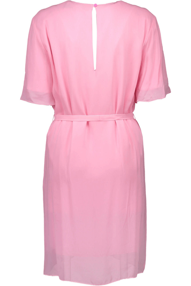 673LOVE MOSCHINO ABITO CORTO DONNA ROSA