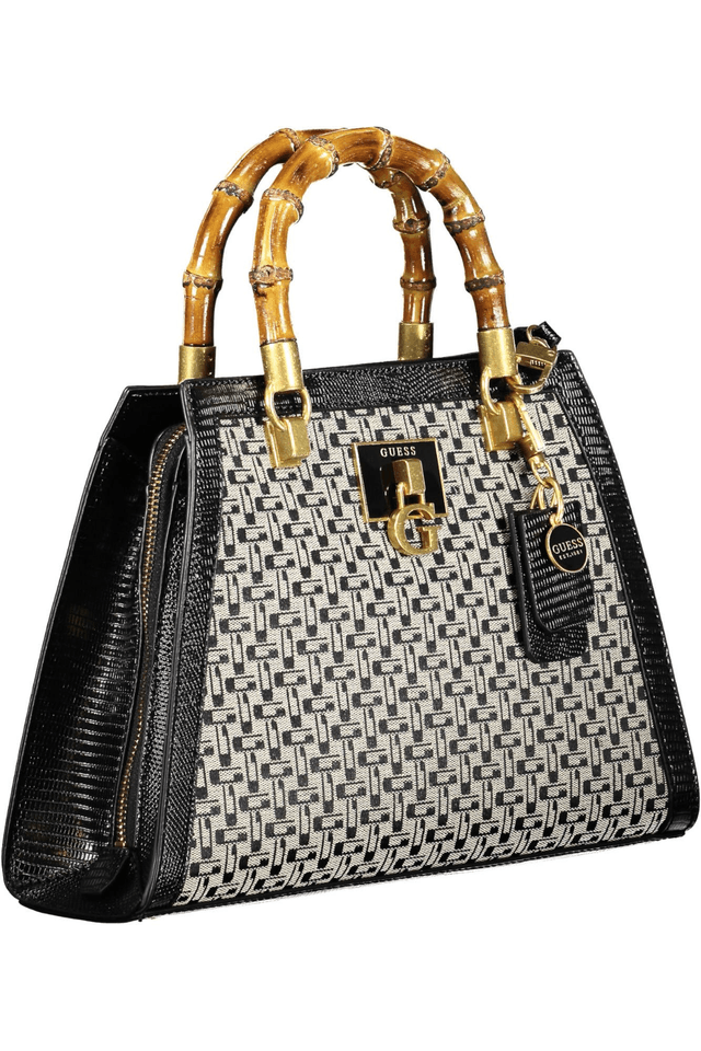 6407GUESS JEANS BORSA DONNA NERO