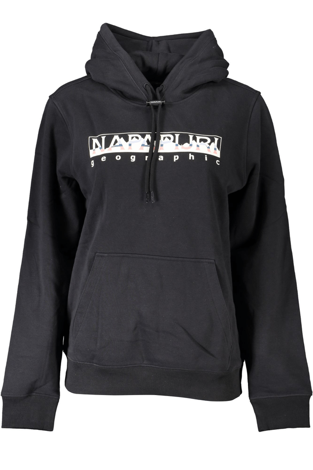 5777NAPAPIJRI FELPA SENZA ZIP DONNA NERO