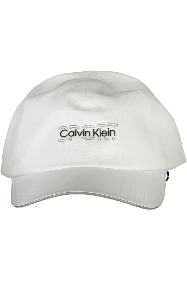 7087CALVIN KLEIN CAPPELLO UOMO BIANCO
