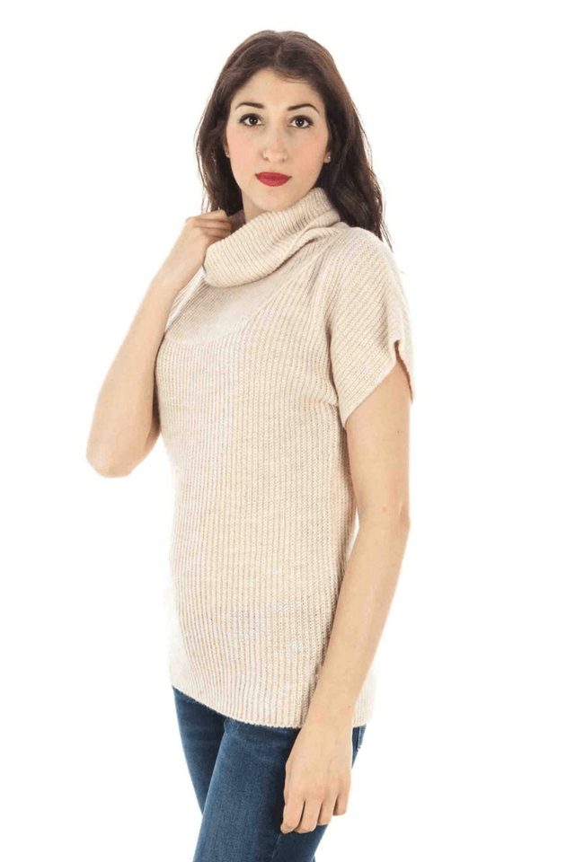 430FRED PERRY MAGLIONE DONNA BEIGE