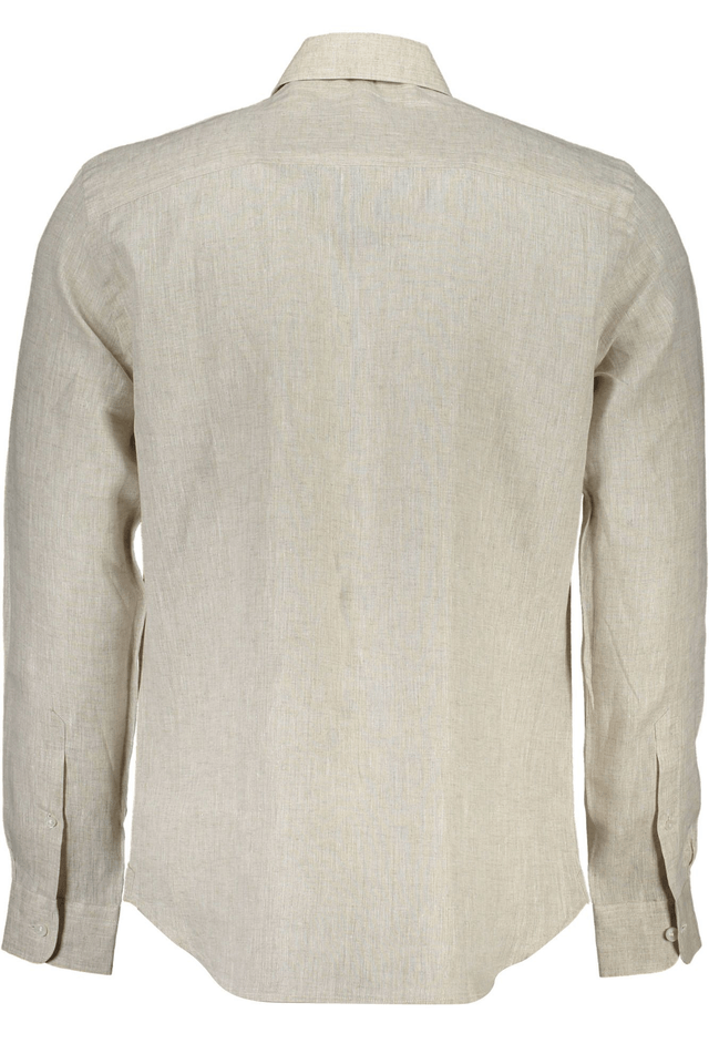 4283NORTH SAILS CAMICIA MANICHE LUNGHE UOMO BEIGE
