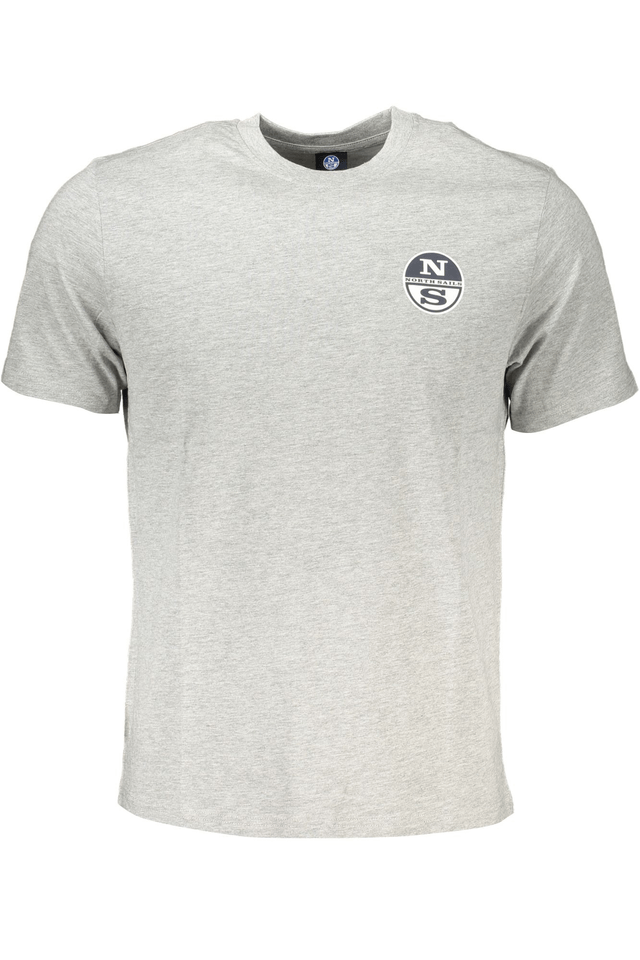 7111NORTH SAILS T-SHIRT MANICHE CORTE UOMO GRIGIO