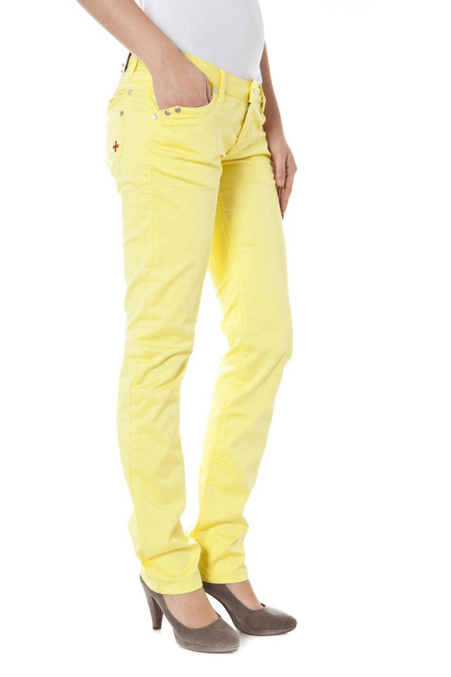 262ZUELEMENTS PANTALONE DONNA GIALLO
