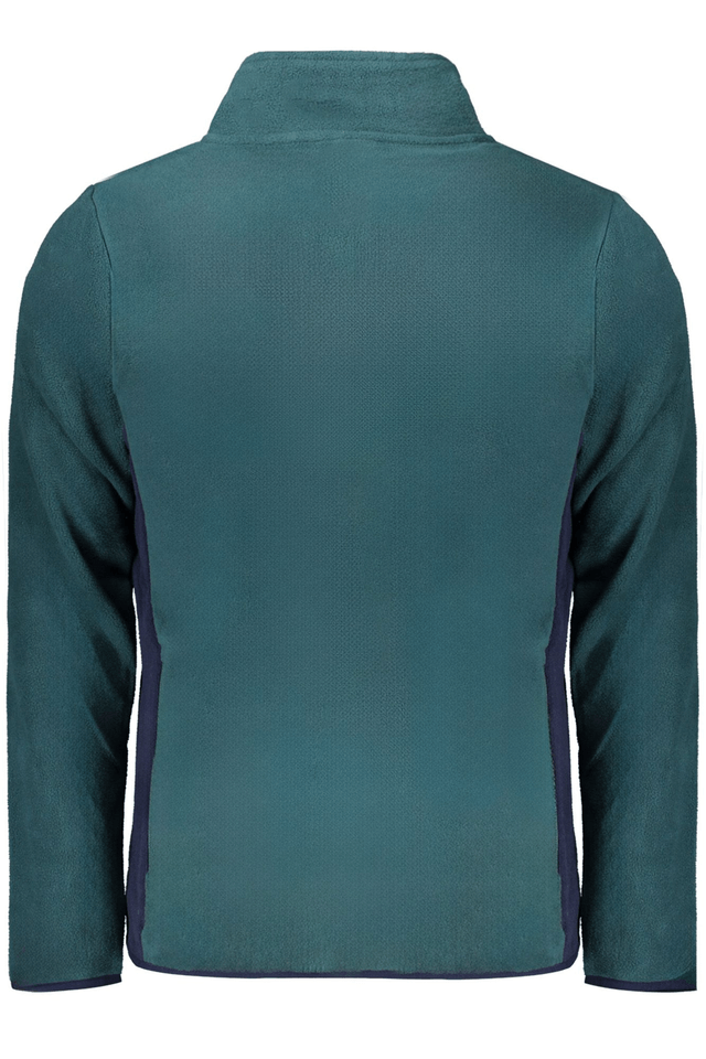 10163NORWAY 1963 FELPA CON ZIP UOMO VERDE