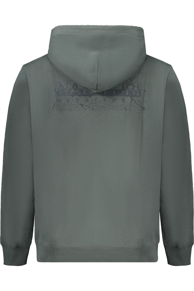 10377NAPAPIJRI FELPA SENZA ZIP UOMO VERDE