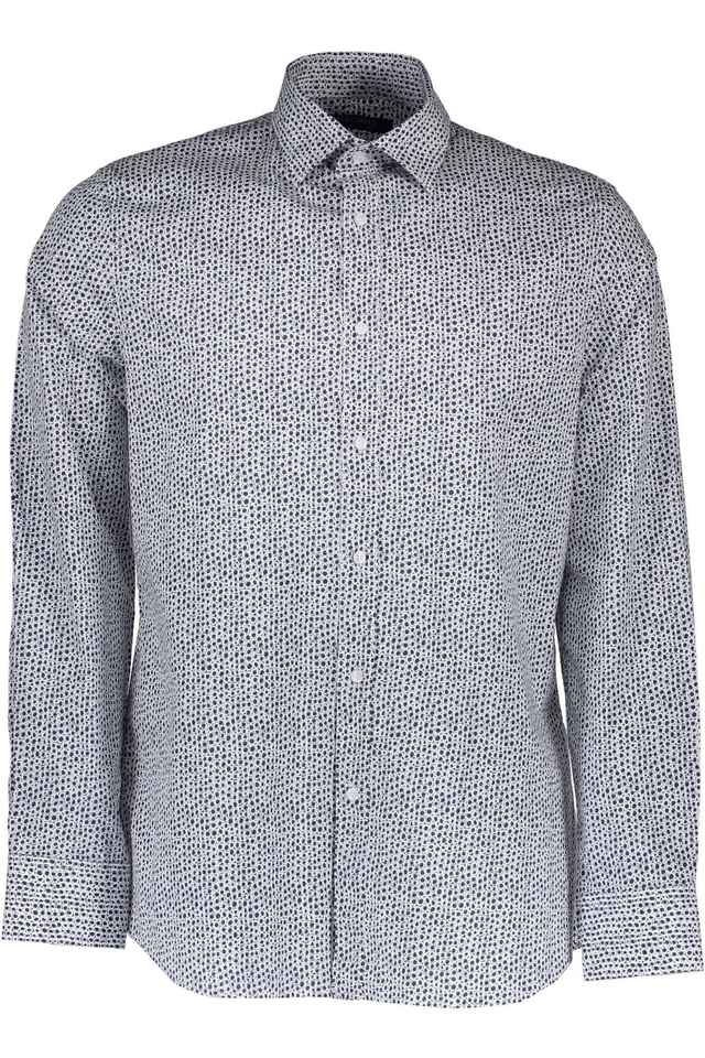 189GUESS MARCIANO CAMICIA MANICHE LUNGHE UOMO BIANCO