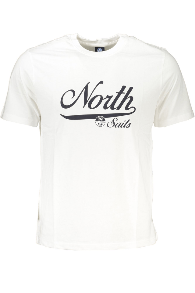 7099NORTH SAILS T-SHIRT MANICHE CORTE UOMO BIANCO