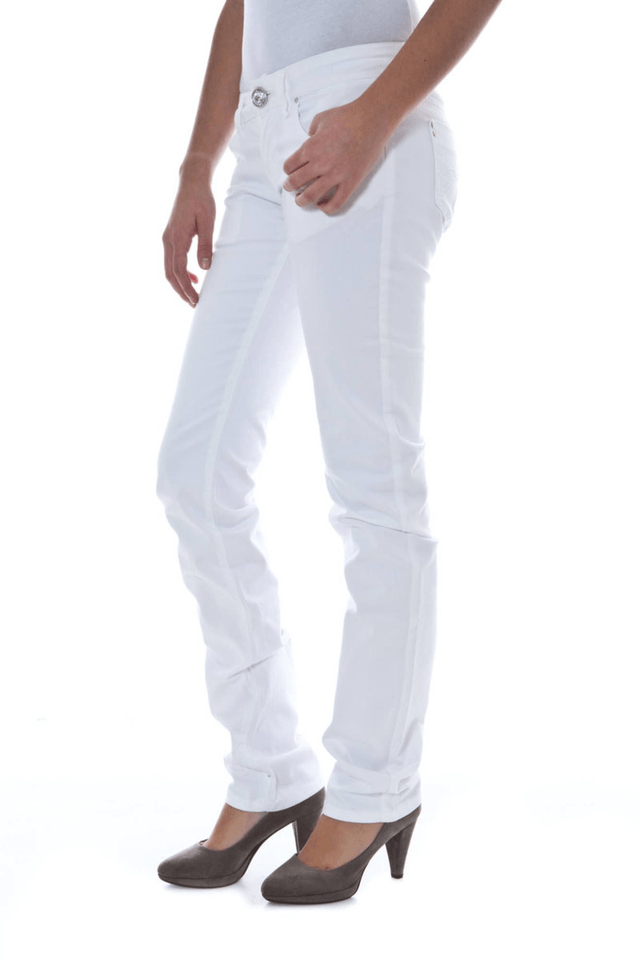 154PHARD PANTALONE DONNA BIANCO