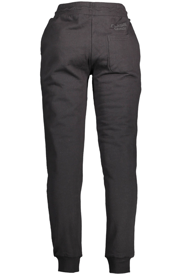 1448CAVALLI CLASS PANTALONE UOMO NERO