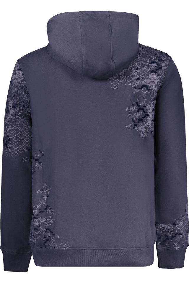 10338GUESS JEANS FELPA SENZA ZIP UOMO BLU