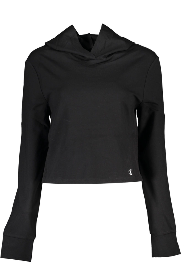 4264CALVIN KLEIN FELPA SENZA ZIP DONNA NERO