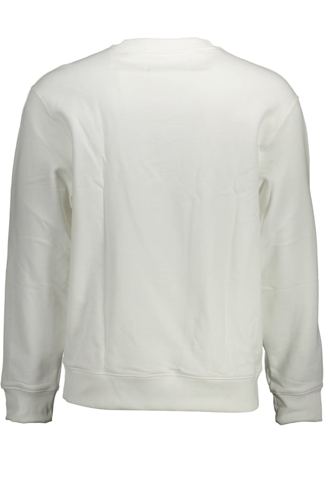 1428CALVIN KLEIN FELPA SENZA ZIP UOMO BIANCO