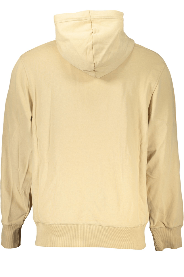 7077CALVIN KLEIN FELPA CON ZIP UOMO BEIGE