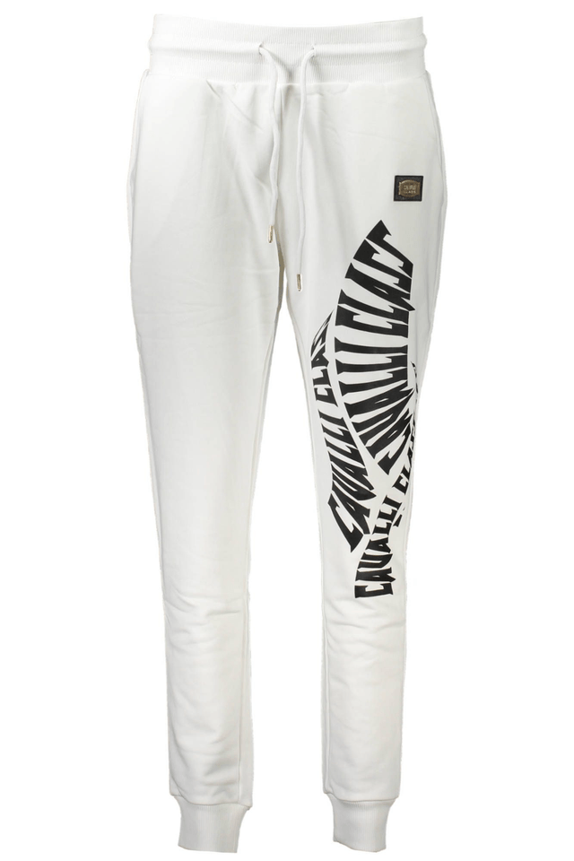 4071CAVALLI CLASS PANTALONE DONNA BIANCO