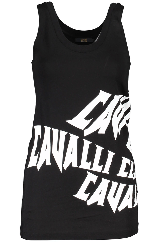 4122CAVALLI CLASS CANOTTA DONNA NERO