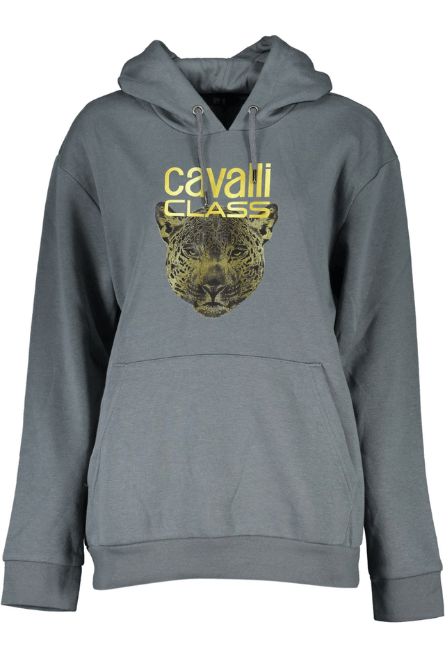 7956CAVALLI CLASS FELPA SENZA ZIP DONNA GRIGIO