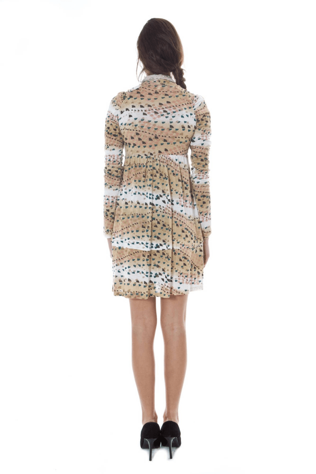 893PHARD ABITO CORTO DONNA BEIGE