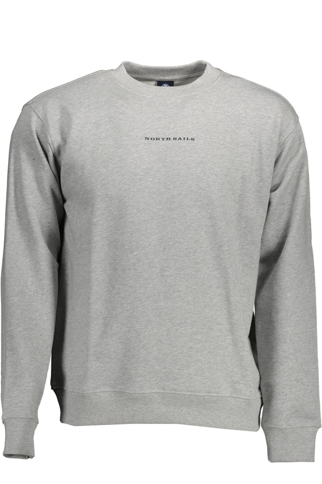 1690NORTH SAILS FELPA SENZA ZIP UOMO GRIGIO