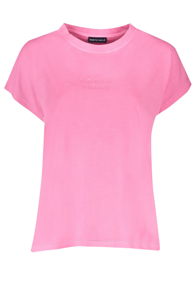 8739NORTH SAILS T-SHIRT MANICHE CORTE DONNA ROSA