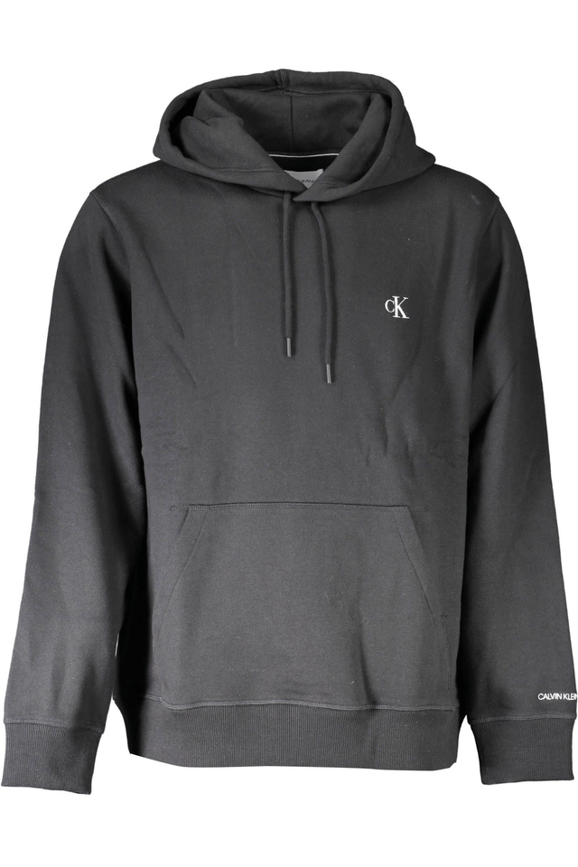 630CALVIN KLEIN FELPA SENZA ZIP UOMO NERO