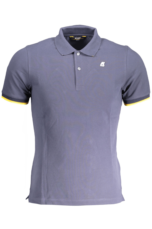 9169K-WAY POLO MANICHE CORTE UOMO BLU