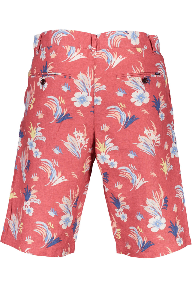 591GANT PANTALONE BERMUDA UOMO ROSSO