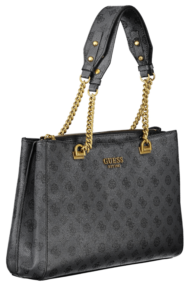 5098GUESS JEANS BORSA DONNA NERO