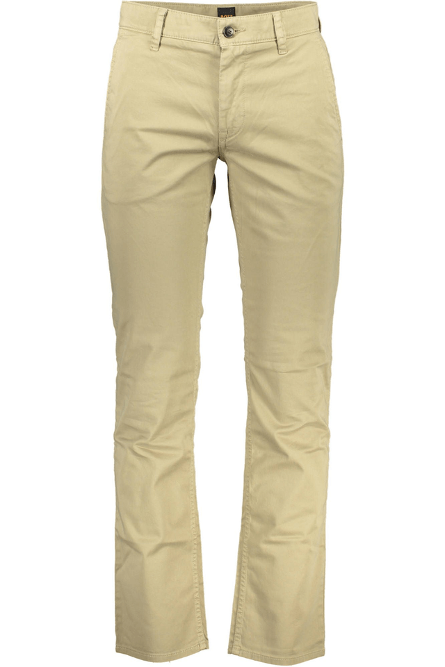4470HUGO BOSS PANTALONE UOMO BEIGE