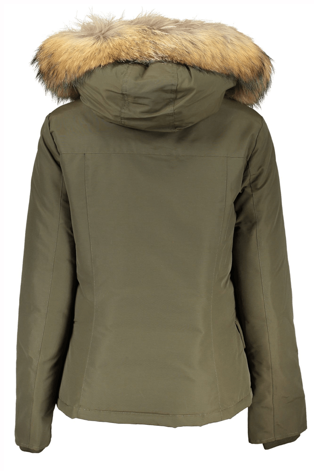 5396WOOLRICH GIUBBOTTO DONNA VERDE