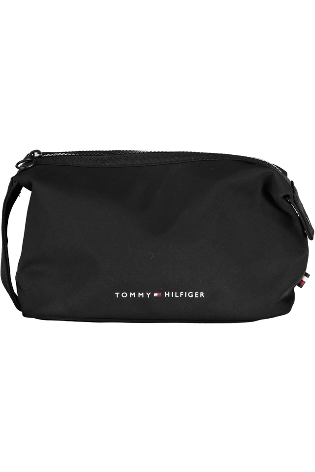 6374TOMMY HILFIGER BEAUTY CASE UOMO NERO