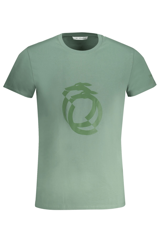 8872TRUSSARDI T-SHIRT MANICHE CORTE UOMO VERDE