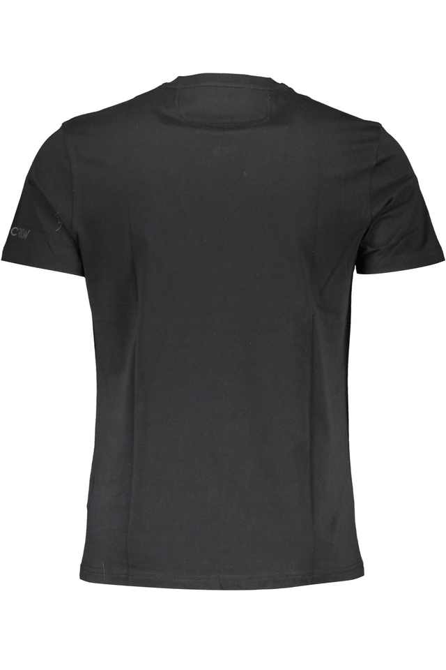 1809LA MARTINA T-SHIRT MANICHE CORTE UOMO NERO