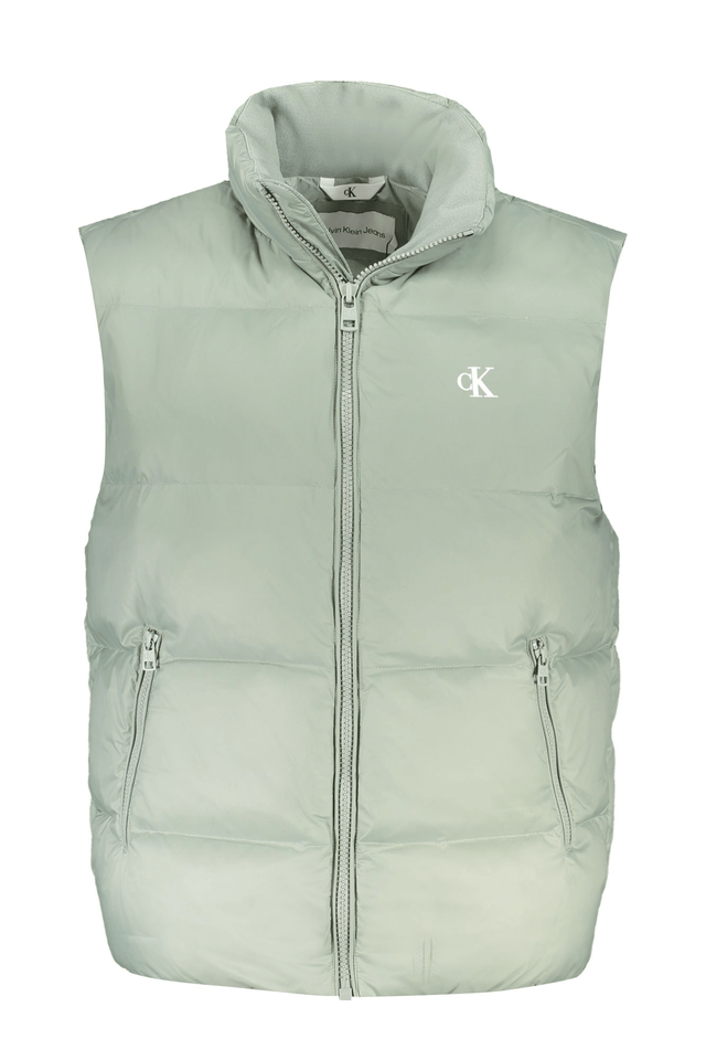 9801CALVIN KLEIN SMANICATO UOMO VERDE